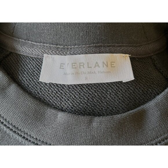 Everlane The 100% Human Typography Sweatshirt in Black Size Medium NWOT Unisex - Picture 4 of 5